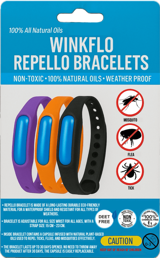 Repello™ - Human Anti-Flea, Tick, & Mosquito Bracelet (Advanced Protection)