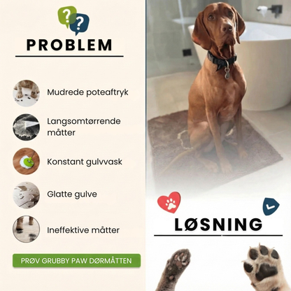 Pjus | dørmåtte til hunde