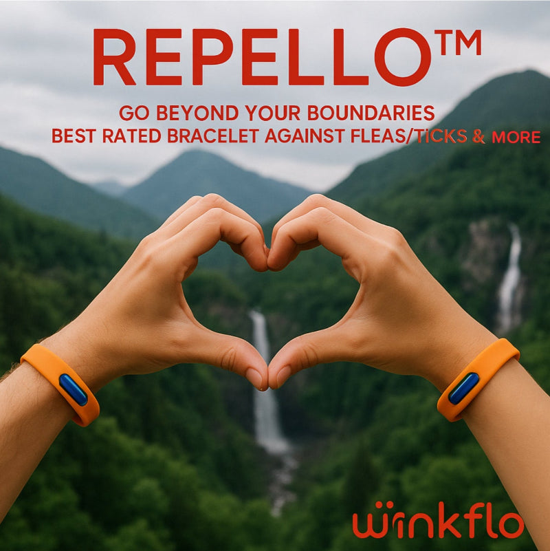 Repello™ - Human Anti-Flea, Tick, & Mosquito Bracelet (Advanced Protection)